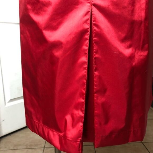 Vintage Size 8 Woodward’s Red Trenchcoat - Picture 4 of 10